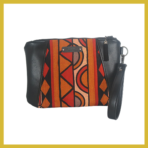 Aziza Geo Wristlet