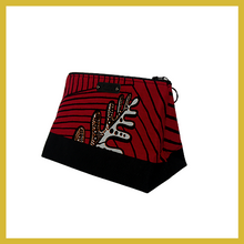 Load image into Gallery viewer, Oaka Red Cosmetic Bag
